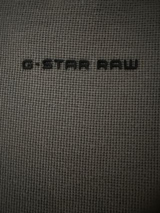 Jersey G-Star RAW gris cuello redondo
