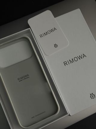 Cover Rimowa Argento iPhone 17 Pro Max