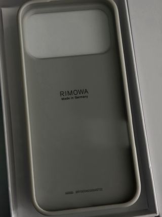 Cover Rimowa Argento iPhone 17 Pro Max