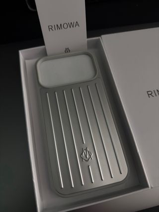 Cover Rimowa Argento iPhone 17 Pro Max
