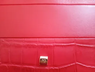 Bolso Purificación García Rojo Piel