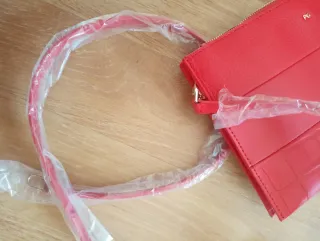 Bolso Purificación García Rojo Piel