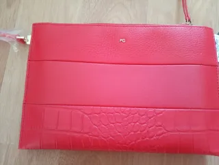 Bolso Purificación García Rojo Piel