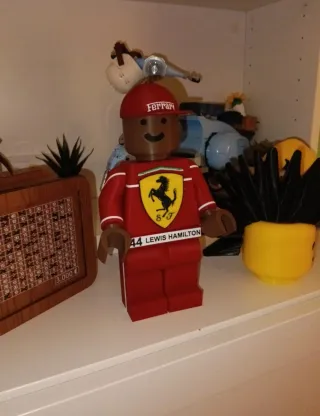 Minifigura Lego Ferrari Schumacher