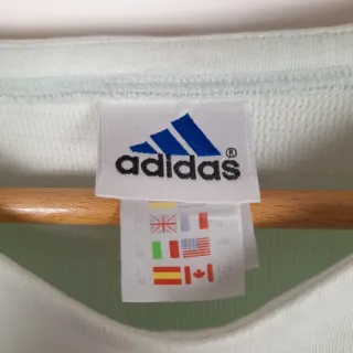 Vintage Adidas Sweatshirt Top Mint Green Pastel