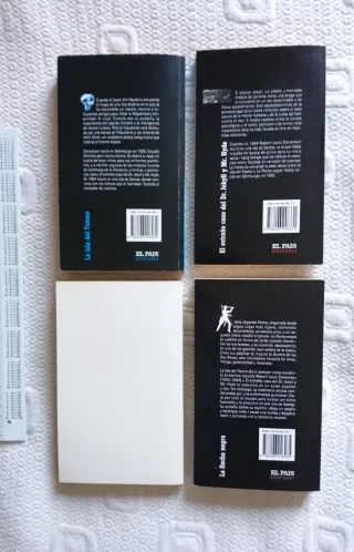 Lote 4 libros Robert Louis Stevenson