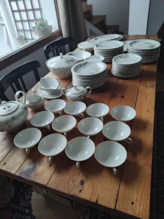 Vajilla Bavaria Gala Porcelana