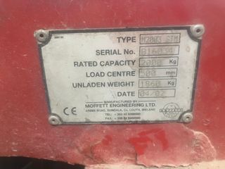 Moffett M2003 SIM - 2000KG