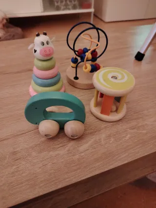 Juegos de madera para bebé