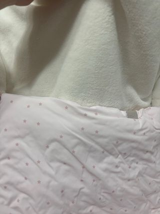 Saco polar rosa Coton Juice