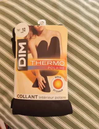 Pantys térmicos negros DIM Talla 1/2