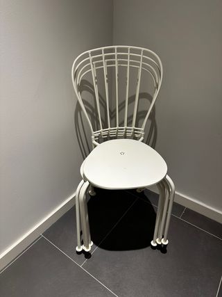 Pack 4 sillas Ikea Lacko blancas