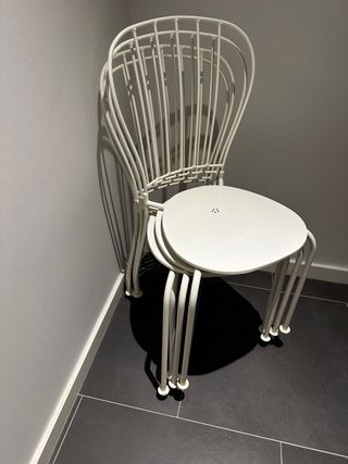 Pack 4 sillas Ikea Lacko blancas