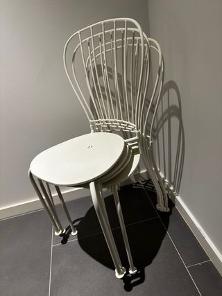 Pack 4 sillas Ikea Lacko blancas