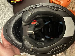 Casco LS2 Negro y Rojo, talla XS chica