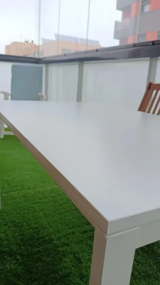 Mesa IKEA Vihals 125x74 cm Blanco