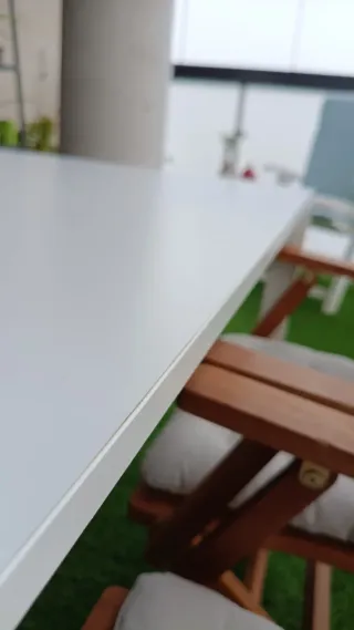 Mesa IKEA Vihals 125x74 cm Blanco