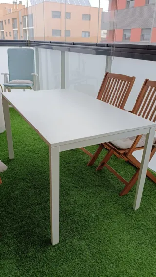 Mesa IKEA Vihals 125x74 cm Blanco