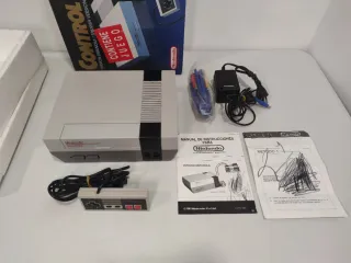 Consola Nintendo NES Control Deck Completa