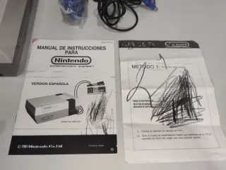 Consola Nintendo NES Control Deck Completa