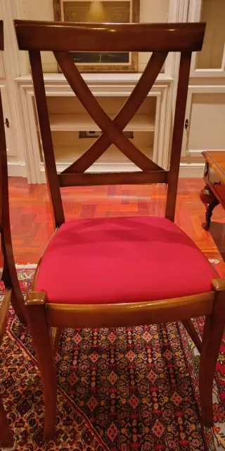 Mesa comedor extensible y 4 sillas