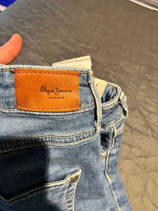 Pepe Jeans flare infantil azul