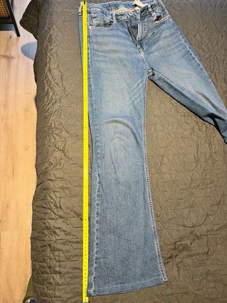 Pepe Jeans flare infantil azul