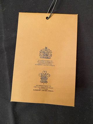 Polo Burberry Uomo Nero Taglia M Nuova