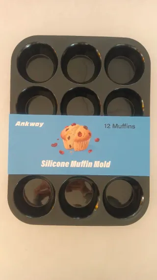 Molde silicona 12 magdalenas