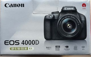 Canon EOS 4000D Cámara Digital Negra