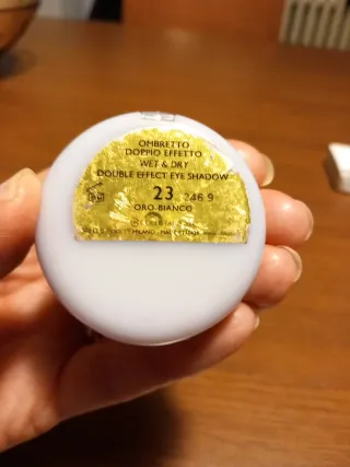 Ombretto Collistar Oro e Bianco