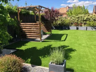 Césped artificial para jardín