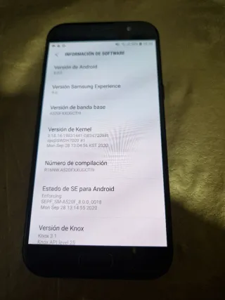 Samsung Galaxy A5 (2017) Negro