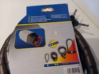 Candado Michelin Antivol Articulé Negro/Gris