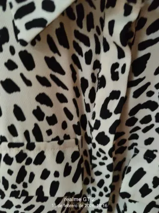 Blusa Primark Estampado Animal Print Talla M