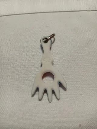 Colgante Sargadelos Mano Azul y Rojo