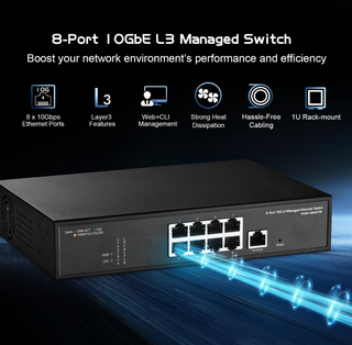 Switch Binardat 8 Porte 10GbE Multigig