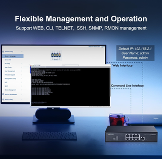 Switch Binardat 8 Porte 10GbE Multigig