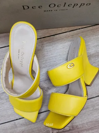 Sandalias Dee Ocleppo Amarillas