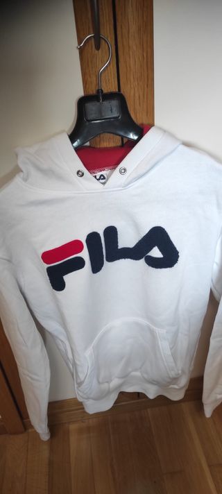 Sudadera Fila Blanca Talla M