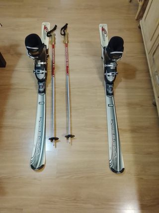 Esquís Rossignol Edge + Botas y Bastones