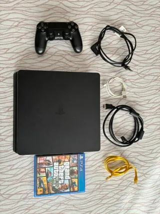 PS4 Slim 500 GB Negra + GTA V