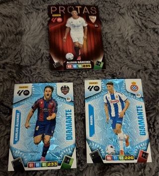 12 Cartas Panini Adrenalyn XL