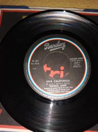 Disco 45 giri Patrick Juvet Lady Night