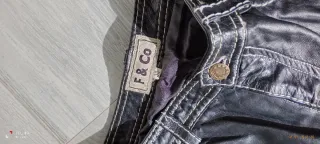 Pantalón de piel 100% negro