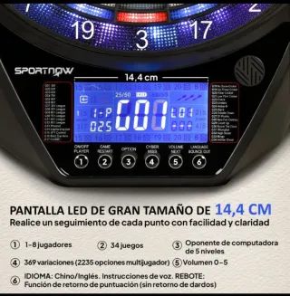 Diana Electrónica LED Sportnow
