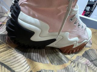 Converse Bambas Altas Rosa y Blanco