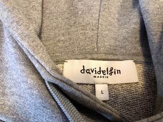 Sudadera David Delfín gris