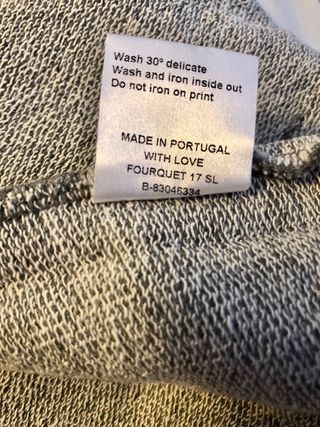 Sudadera David Delfín gris