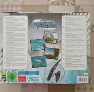 Juego wii-U Shimano Extreme+caña  pescar